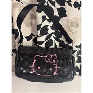 Vintage Sanrio Hello Kitty 2005 Mesh Purse ! So Cute !